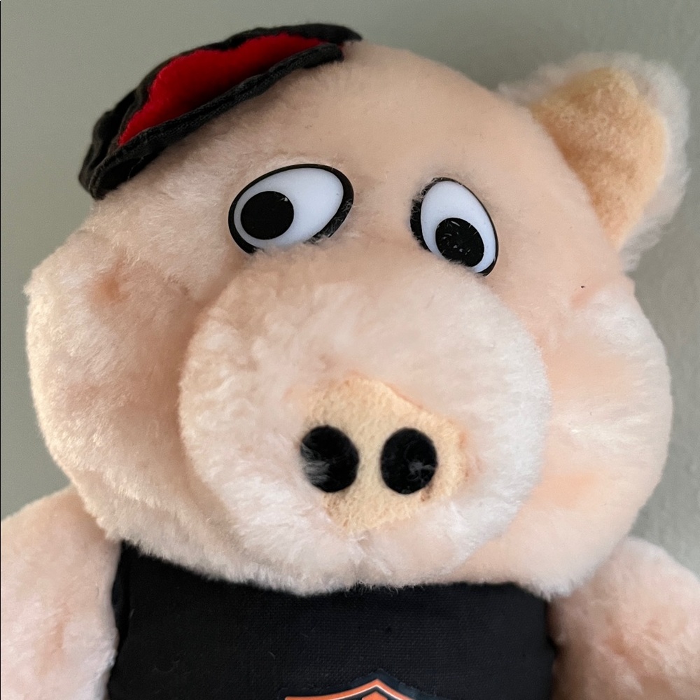 Harley-Davidson Plush Motorcycle Pig - Picture 4 of 6